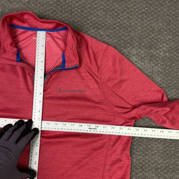 Vineyard Vines 1/4 Zip Pullover Men's XL Red Pink Sankaty Performance Golf - Picture 11 of 13